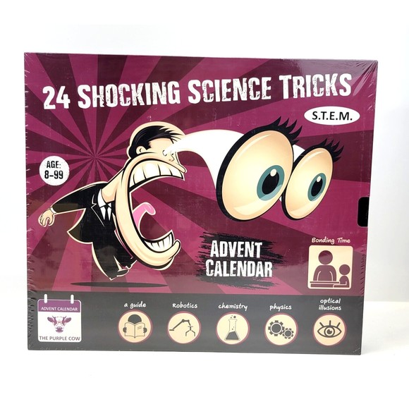 The Purple Cow Toys Advent Calendar Shocking Science Tricks The